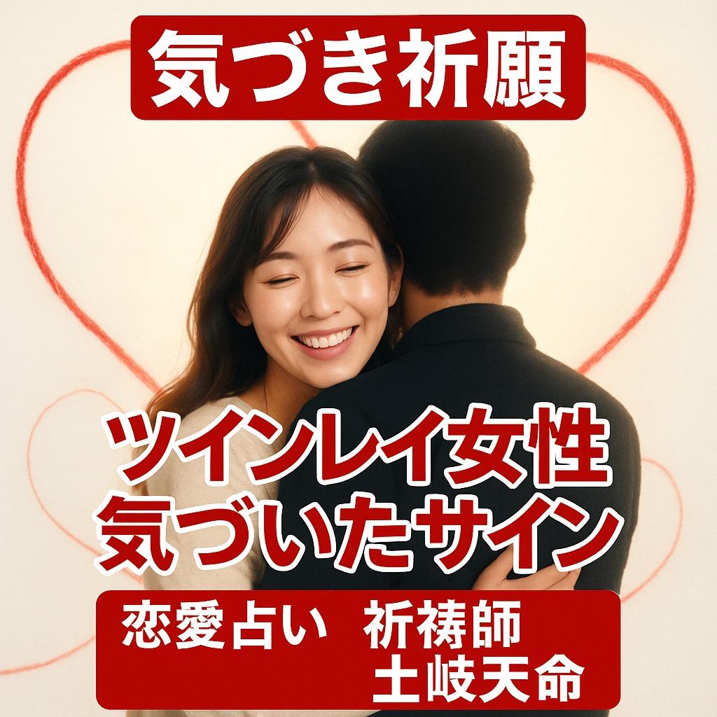 【ツインレイ女性 気づいたサイン】『確かめたい』恋愛占い 祈祷師 土岐天命｜気づき祈願.jpg
